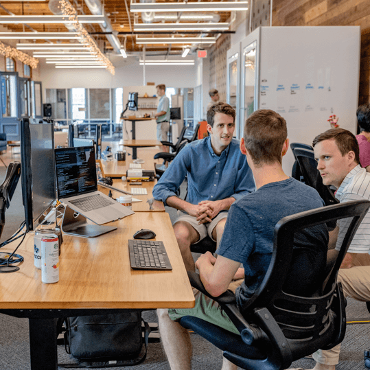 JH Development team in the studio
